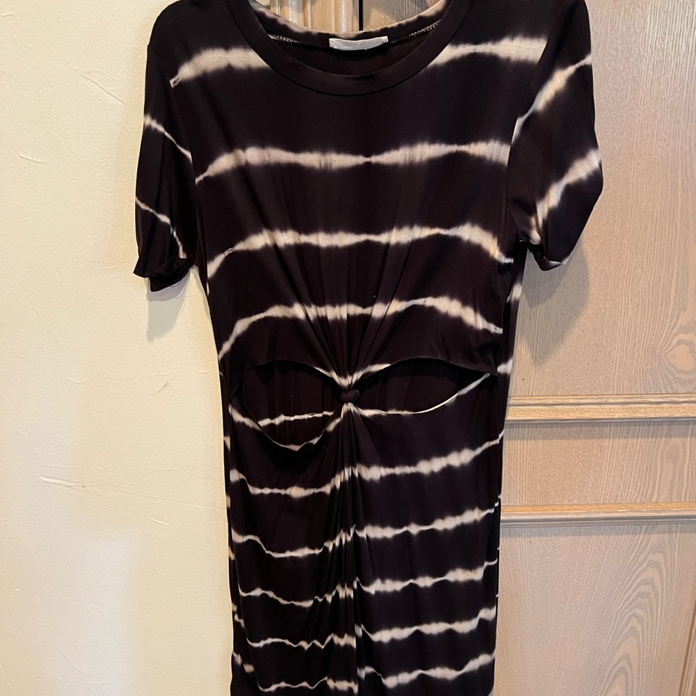 Cut out tie-dye T-shirt dress from PacSun